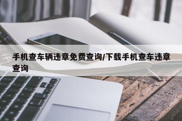 手机查车辆违章免费查询/下载手机查车违章查询